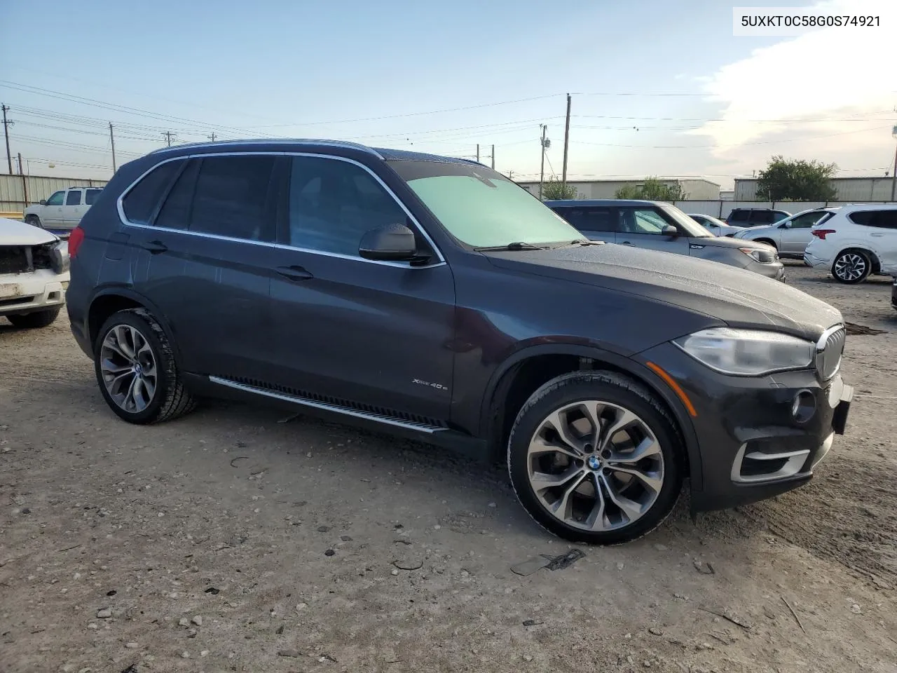 2016 BMW X5 Xdr40E VIN: 5UXKT0C58G0S74921 Lot: 72536654