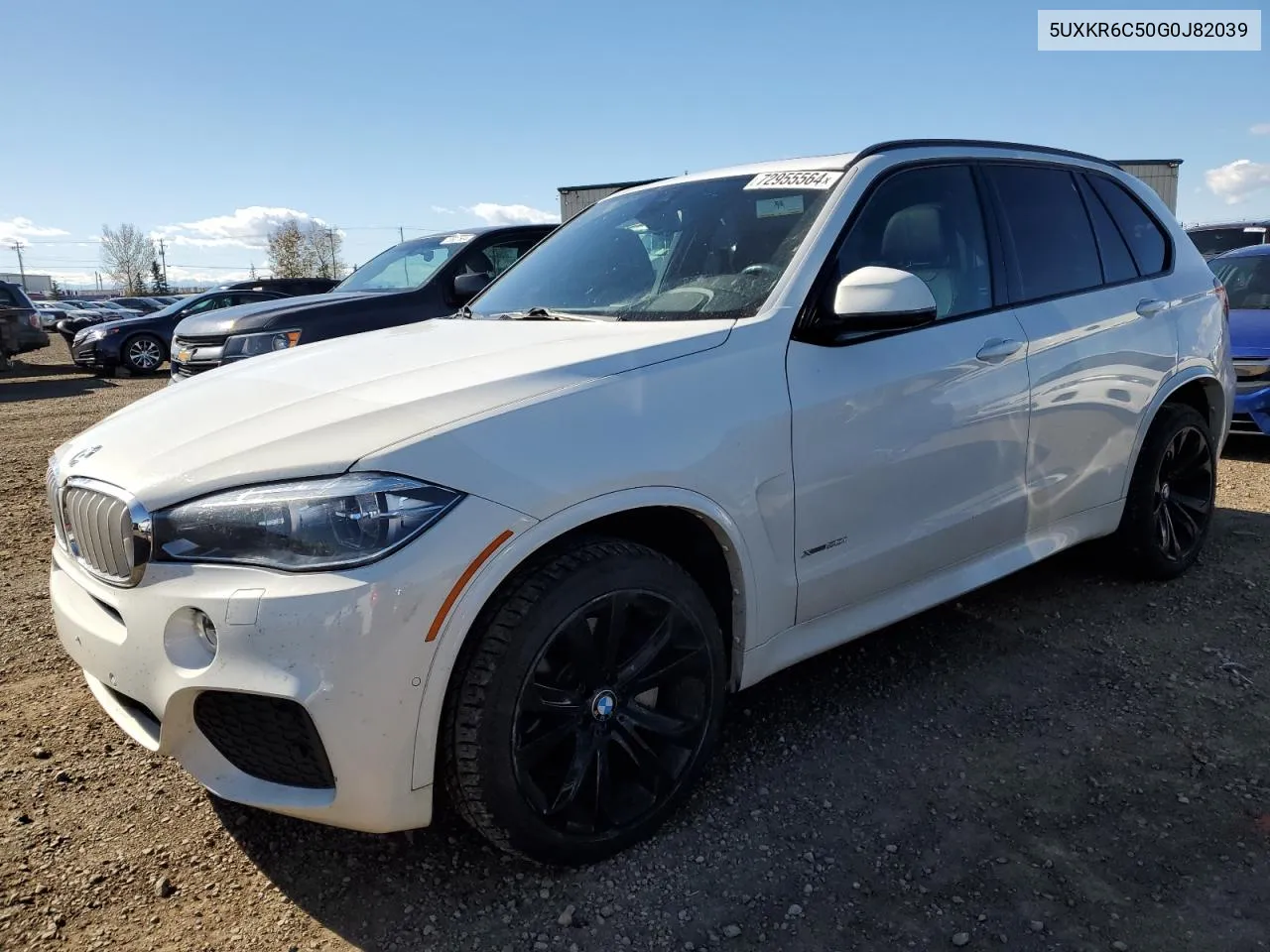 2016 BMW X5 xDrive50I VIN: 5UXKR6C50G0J82039 Lot: 72955564