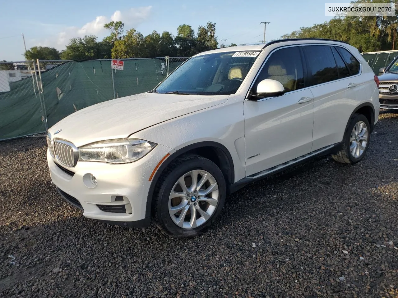 2016 BMW X5 xDrive35I VIN: 5UXKR0C5XG0U12070 Lot: 73198884