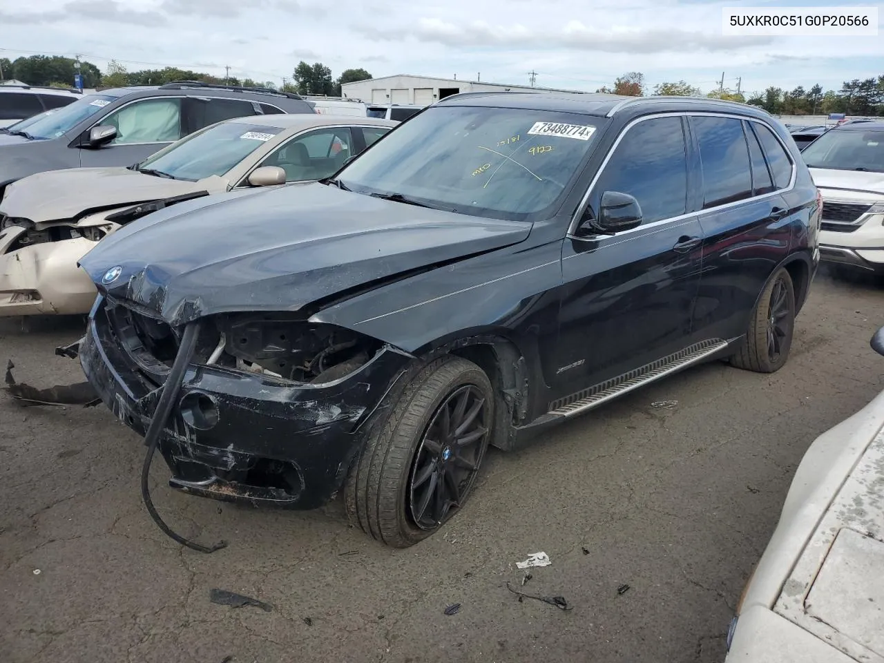 2016 BMW X5 xDrive35I VIN: 5UXKR0C51G0P20566 Lot: 73488774