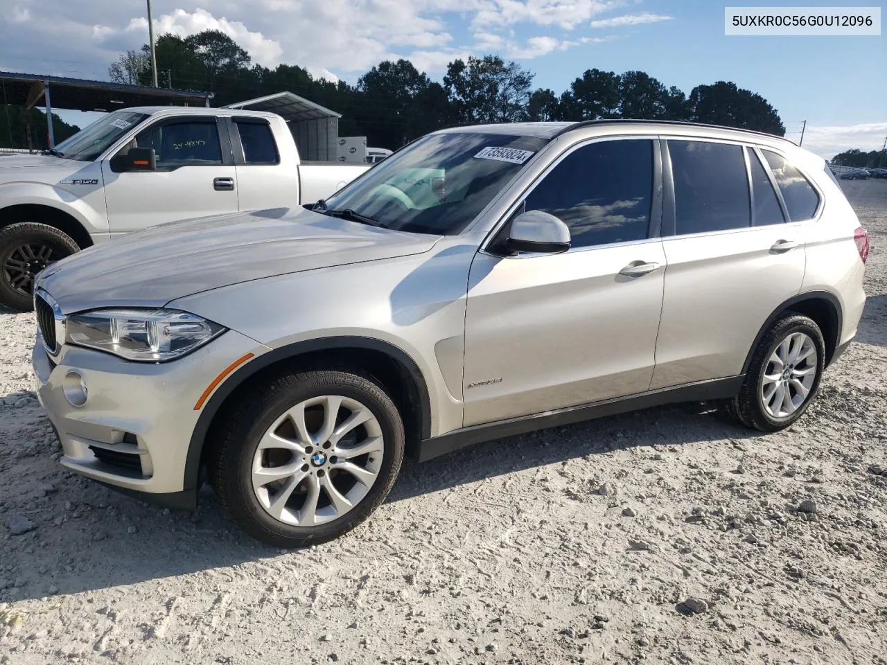 2016 BMW X5 xDrive35I VIN: 5UXKR0C56G0U12096 Lot: 73593824