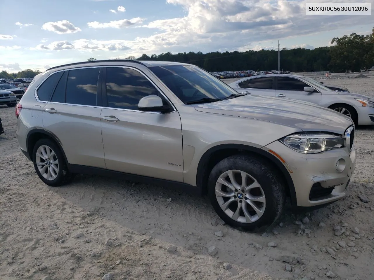 2016 BMW X5 xDrive35I VIN: 5UXKR0C56G0U12096 Lot: 73593824