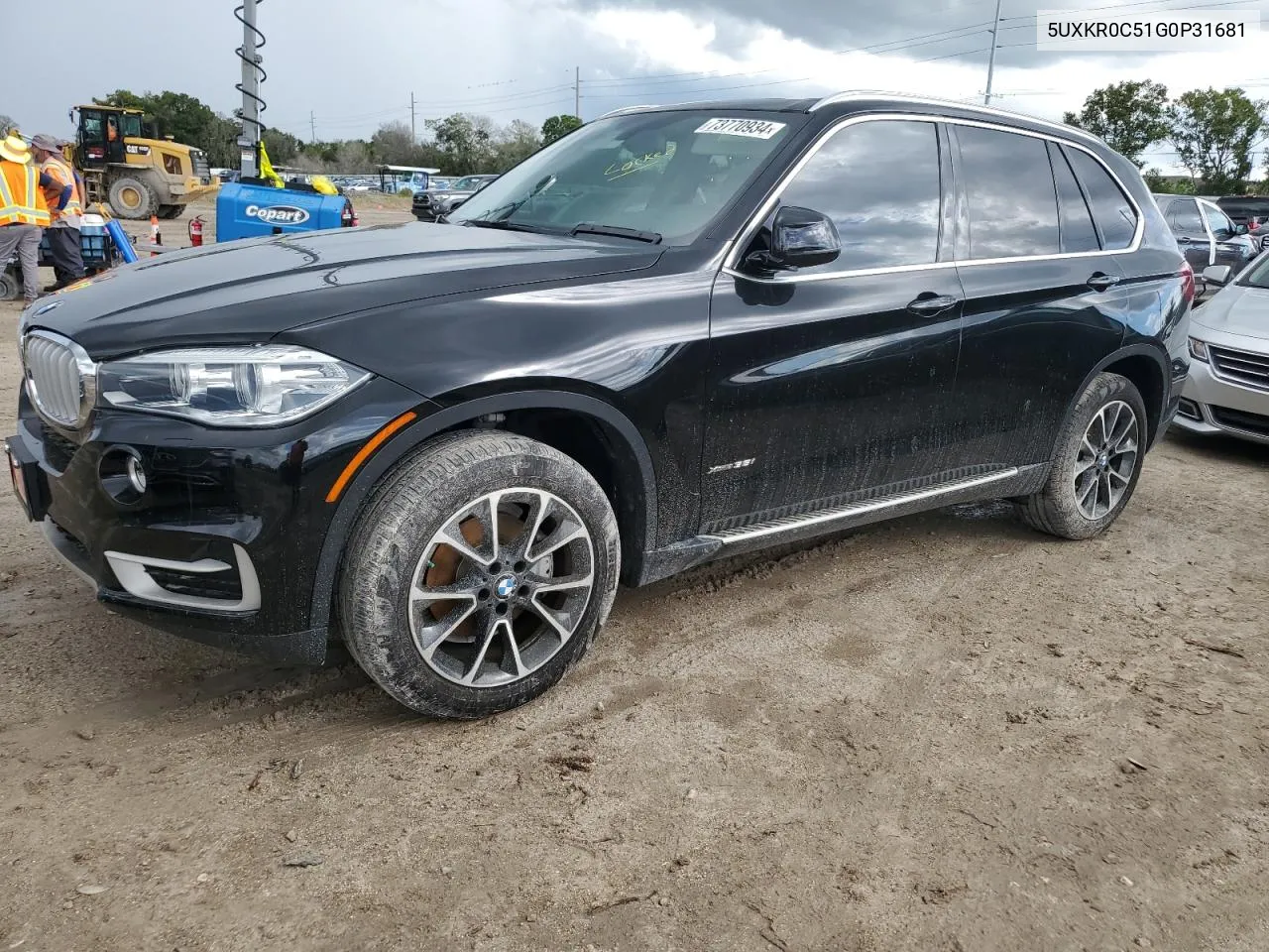 2016 BMW X5 xDrive35I VIN: 5UXKR0C51G0P31681 Lot: 73770934