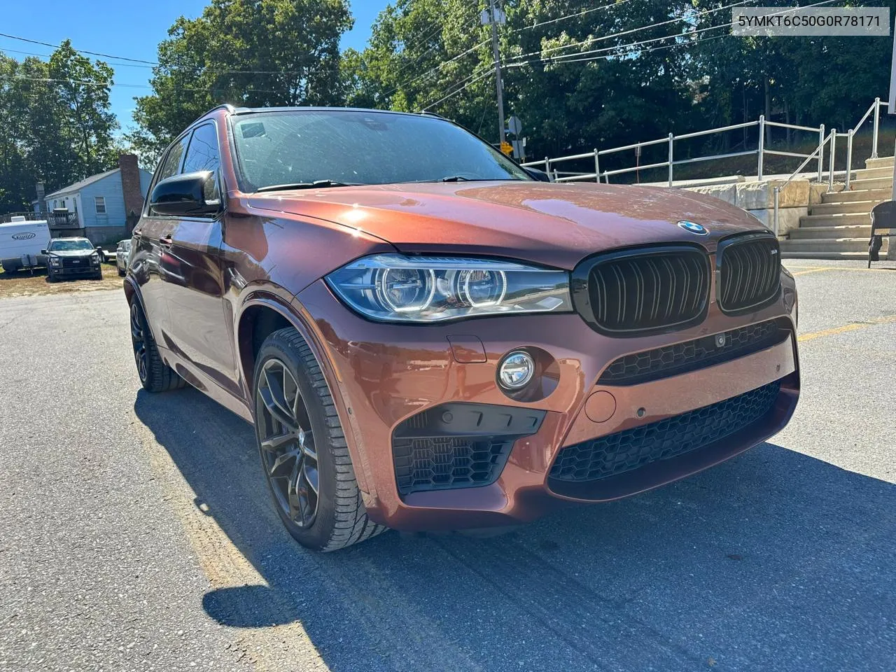 2016 BMW X5 M VIN: 5YMKT6C50G0R78171 Lot: 73812864