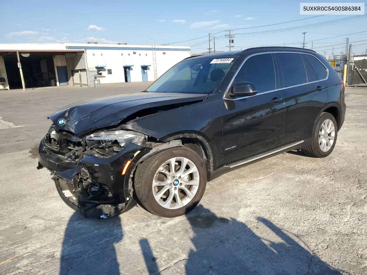 2016 BMW X5 xDrive35I VIN: 5UXKR0C54G0S86384 Lot: 74267934