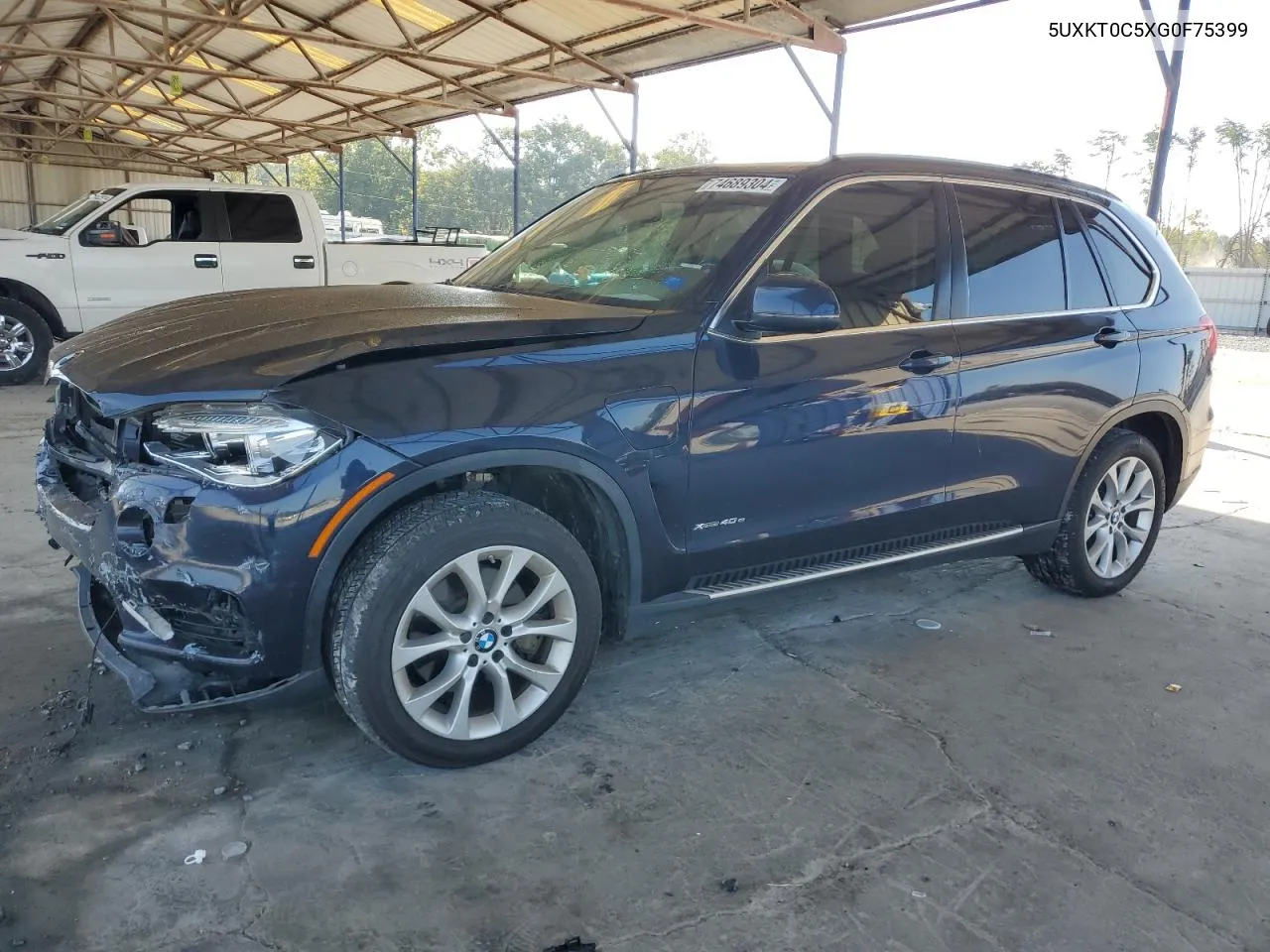 2016 BMW X5 Xdr40E VIN: 5UXKT0C5XG0F75399 Lot: 74689304