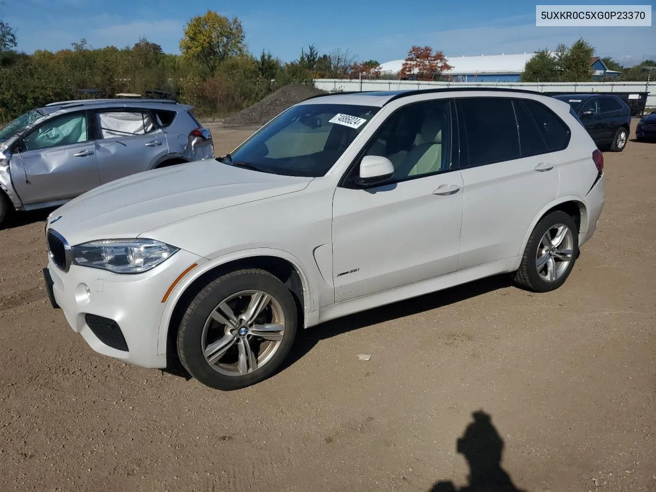 2016 BMW X5 xDrive35I VIN: 5UXKR0C5XG0P23370 Lot: 74886024