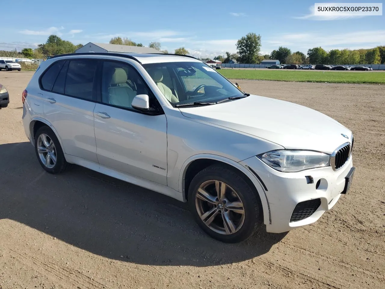 2016 BMW X5 xDrive35I VIN: 5UXKR0C5XG0P23370 Lot: 74886024