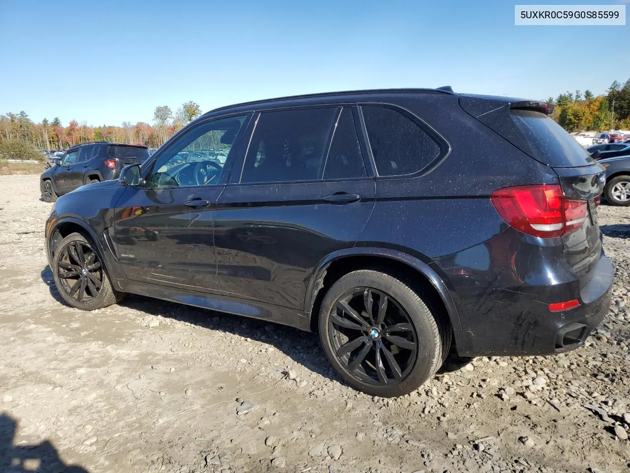 2016 BMW X5 xDrive35I VIN: 5UXKR0C59G0S85599 Lot: 74972014