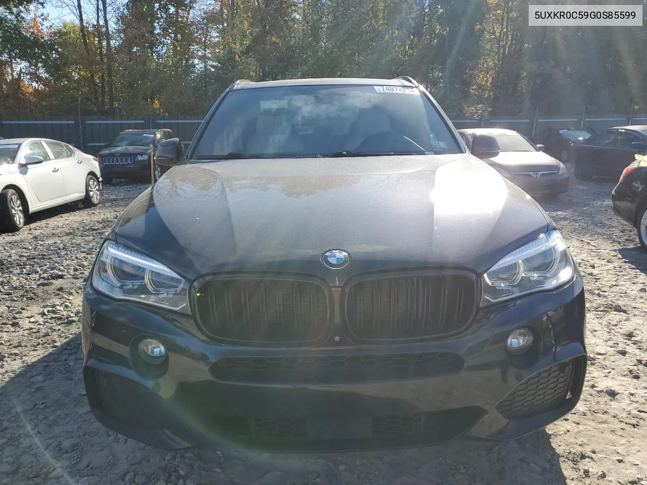 2016 BMW X5 xDrive35I VIN: 5UXKR0C59G0S85599 Lot: 74972014