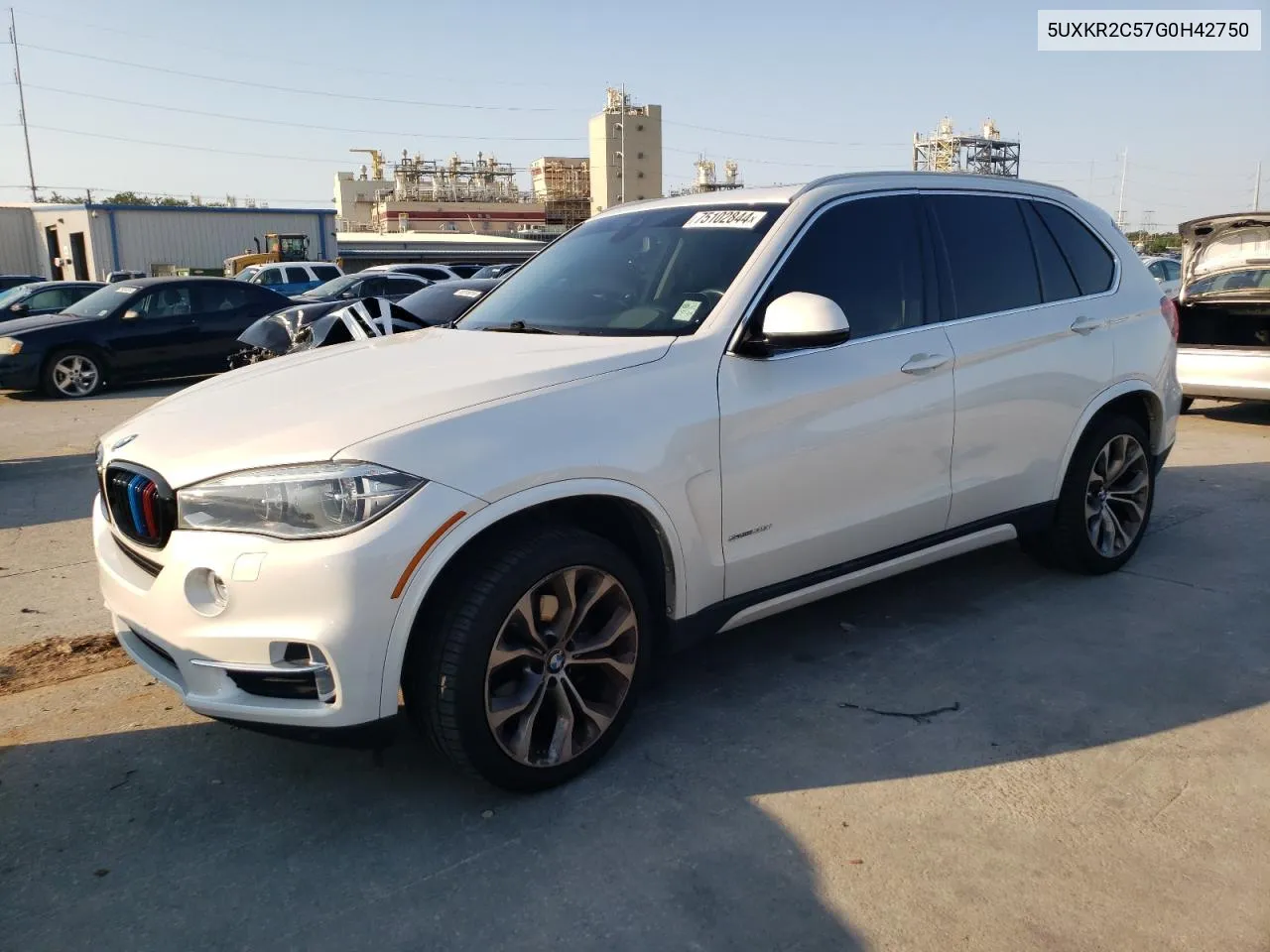 2016 BMW X5 Sdrive35I VIN: 5UXKR2C57G0H42750 Lot: 75102844