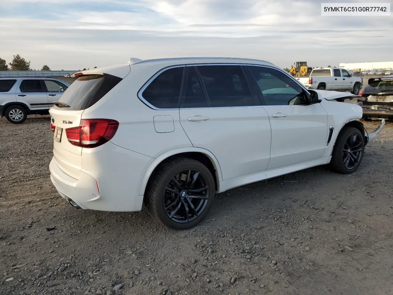 2016 BMW X5 M VIN: 5YMKT6C51G0R77742 Lot: 75461354