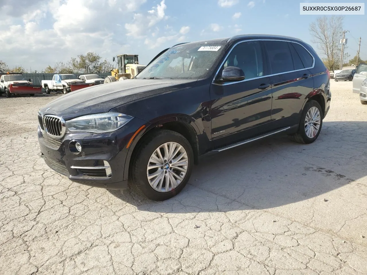 2016 BMW X5 xDrive35I VIN: 5UXKR0C5XG0P26687 Lot: 76175684