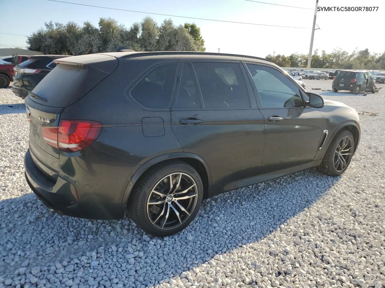 2016 BMW X5 M VIN: 5YMKT6C58G0R78077 Lot: 76557994