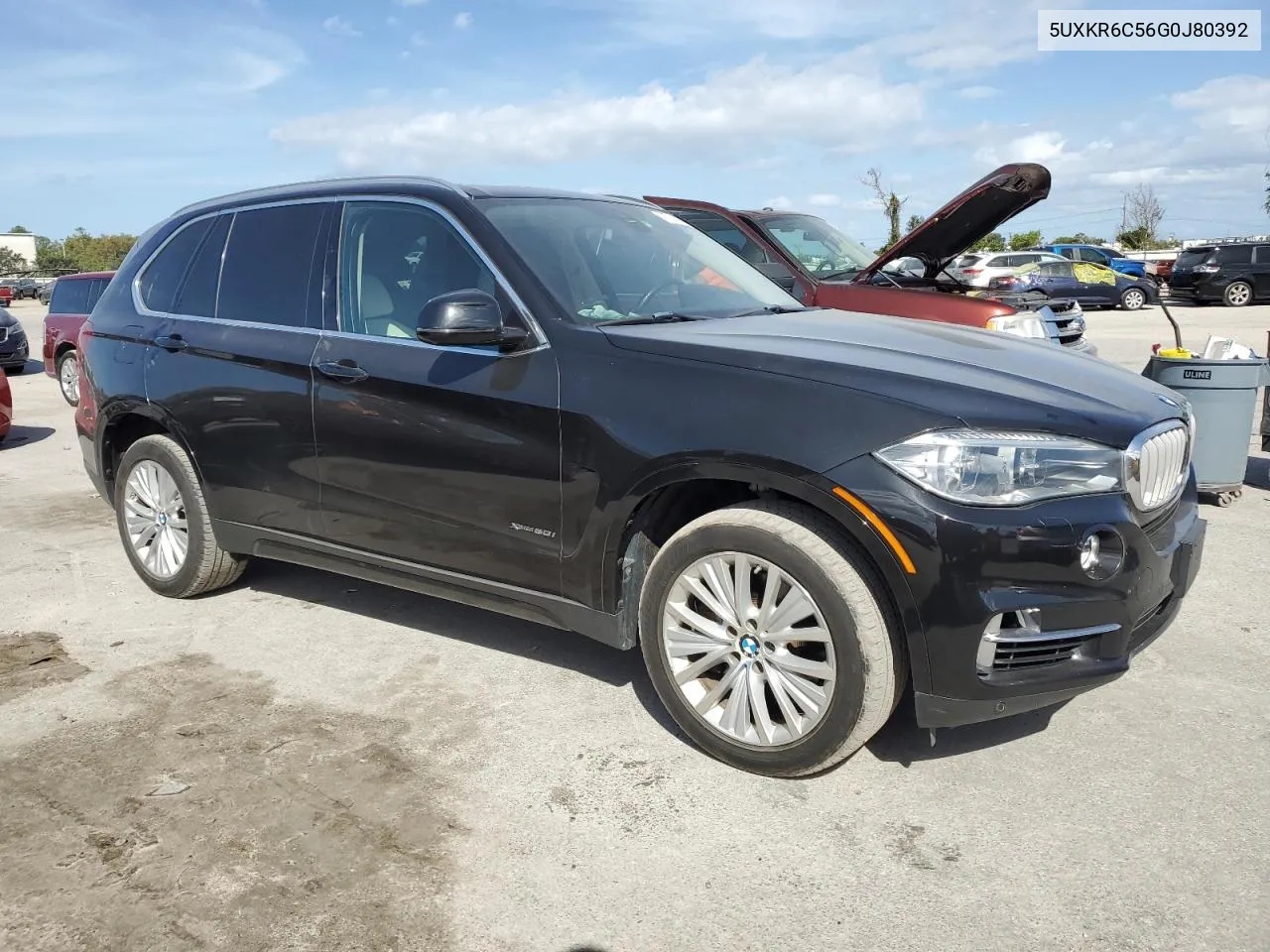 2016 BMW X5 xDrive50I VIN: 5UXKR6C56G0J80392 Lot: 76704394