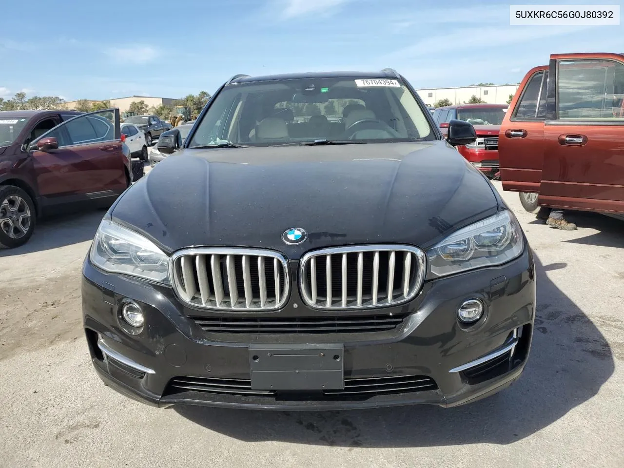 2016 BMW X5 xDrive50I VIN: 5UXKR6C56G0J80392 Lot: 76704394