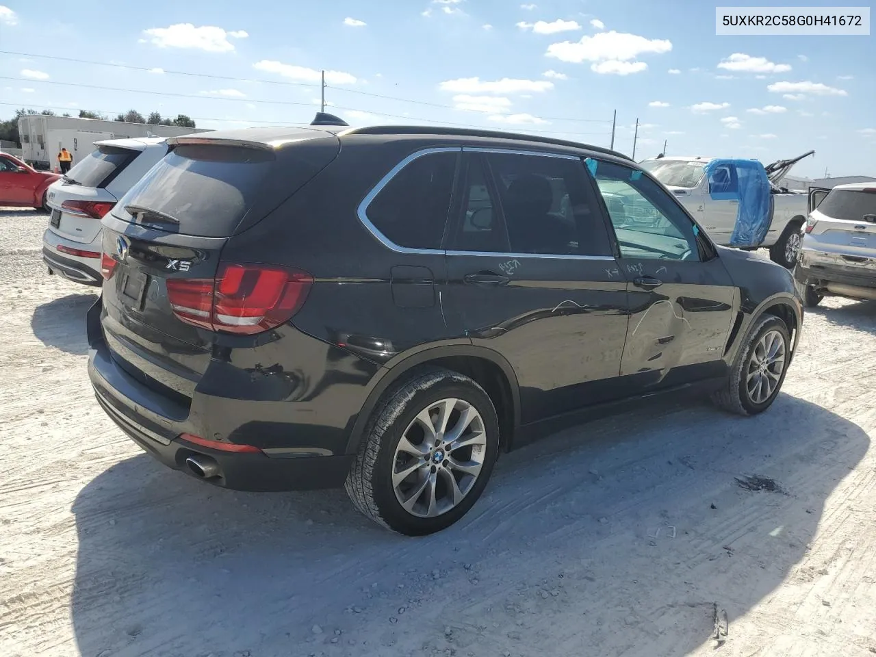 2016 BMW X5 Sdrive35I VIN: 5UXKR2C58G0H41672 Lot: 76780324