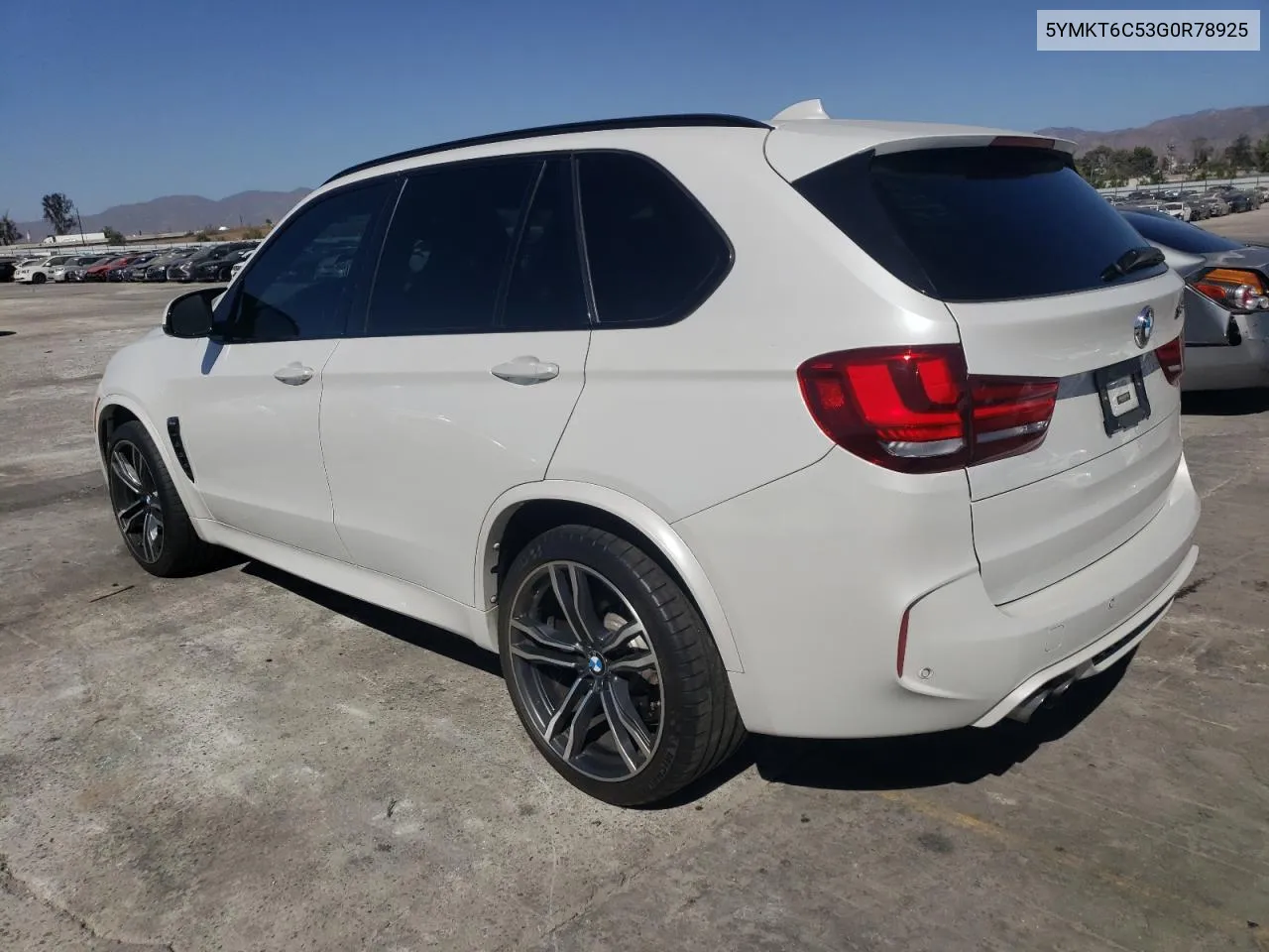 5YMKT6C53G0R78925 2016 BMW X5 M