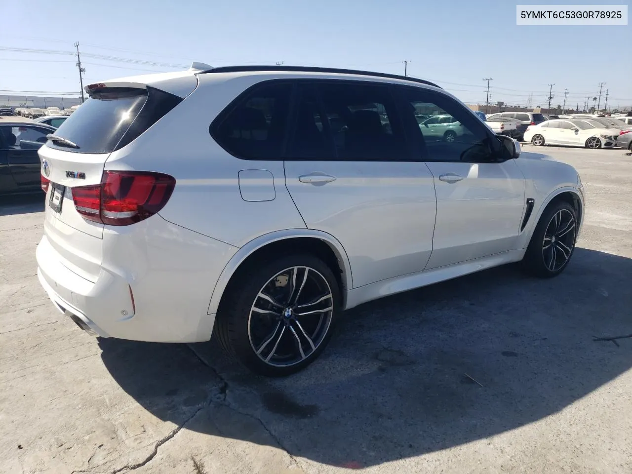 2016 BMW X5 M VIN: 5YMKT6C53G0R78925 Lot: 77010704