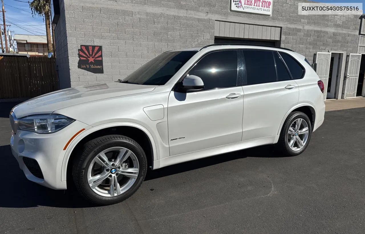 2016 BMW X5 Xdr40E VIN: 5UXKT0C54G0S75516 Lot: 77696194