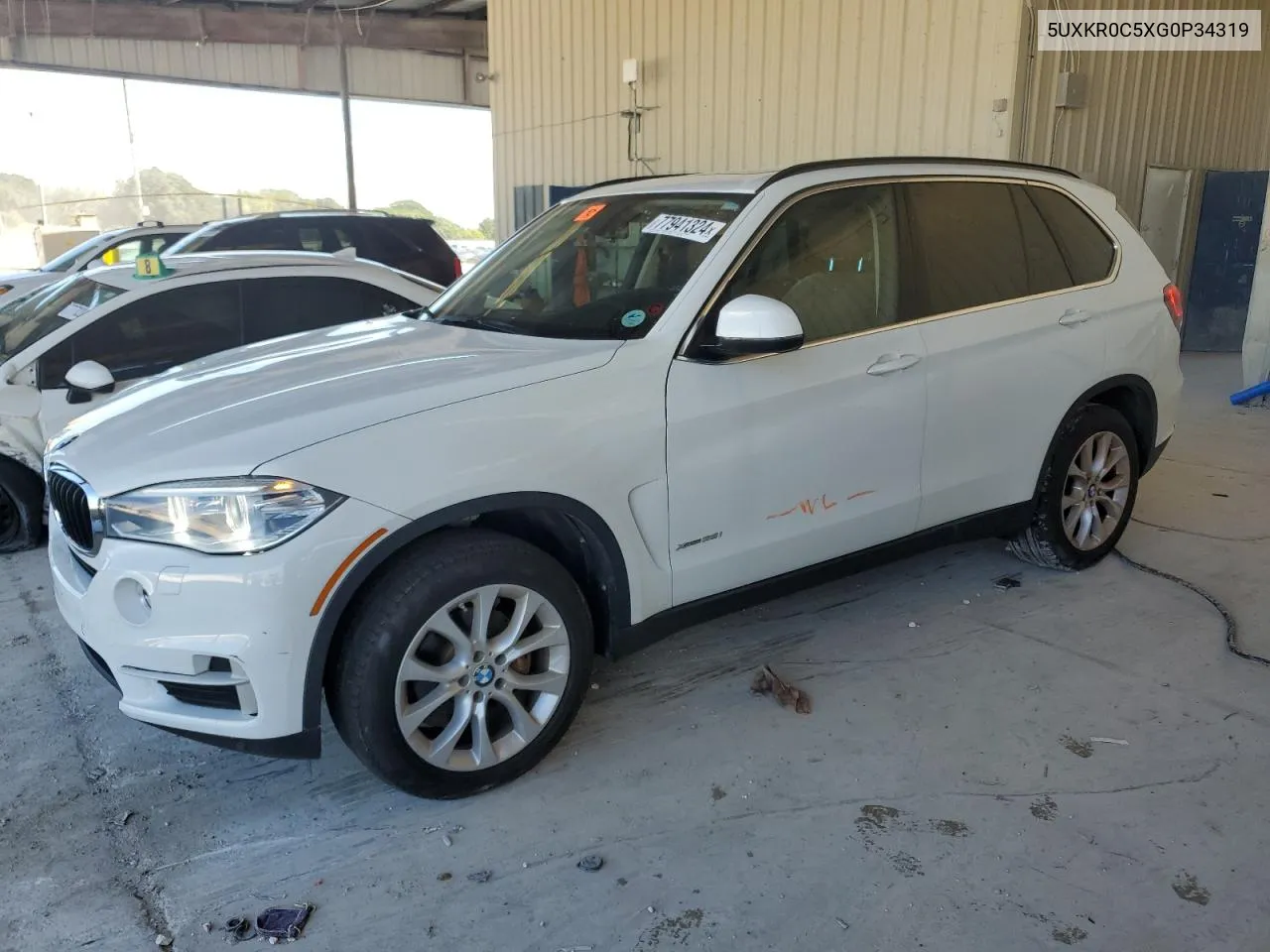 2016 BMW X5 xDrive35I VIN: 5UXKR0C5XG0P34319 Lot: 77941324