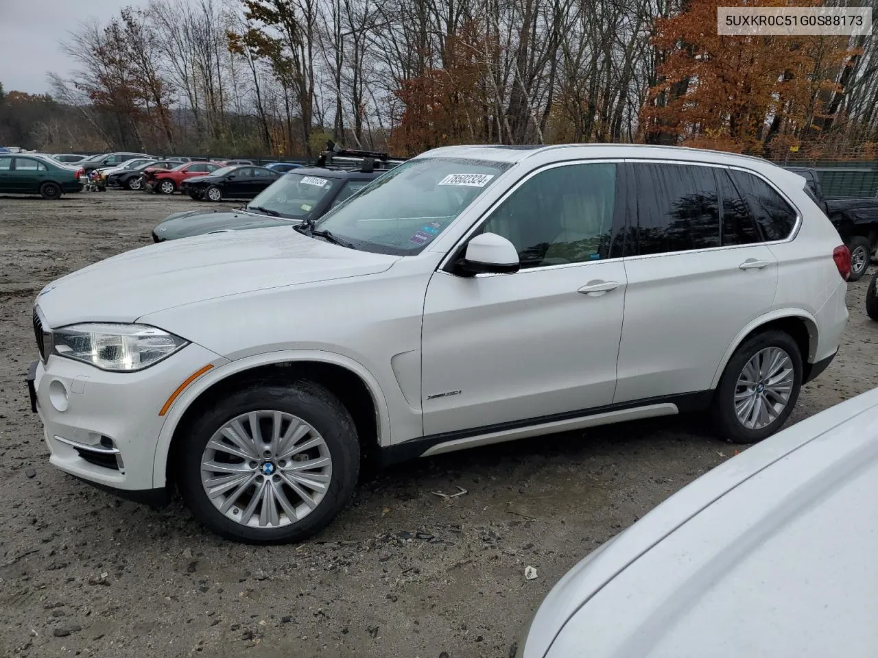 2016 BMW X5 xDrive35I VIN: 5UXKR0C51G0S88173 Lot: 78502324