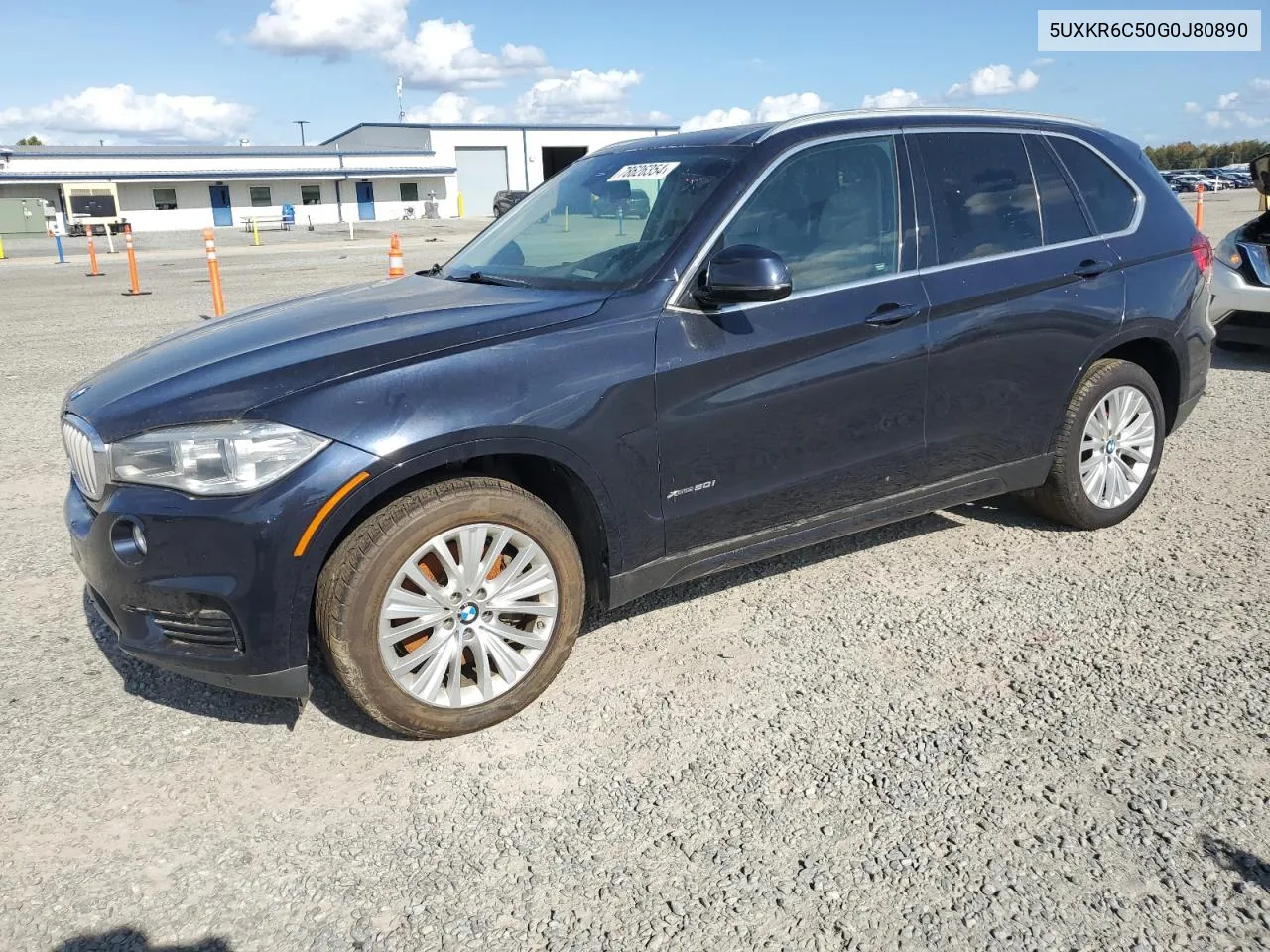 2016 BMW X5 xDrive50I VIN: 5UXKR6C50G0J80890 Lot: 78626354