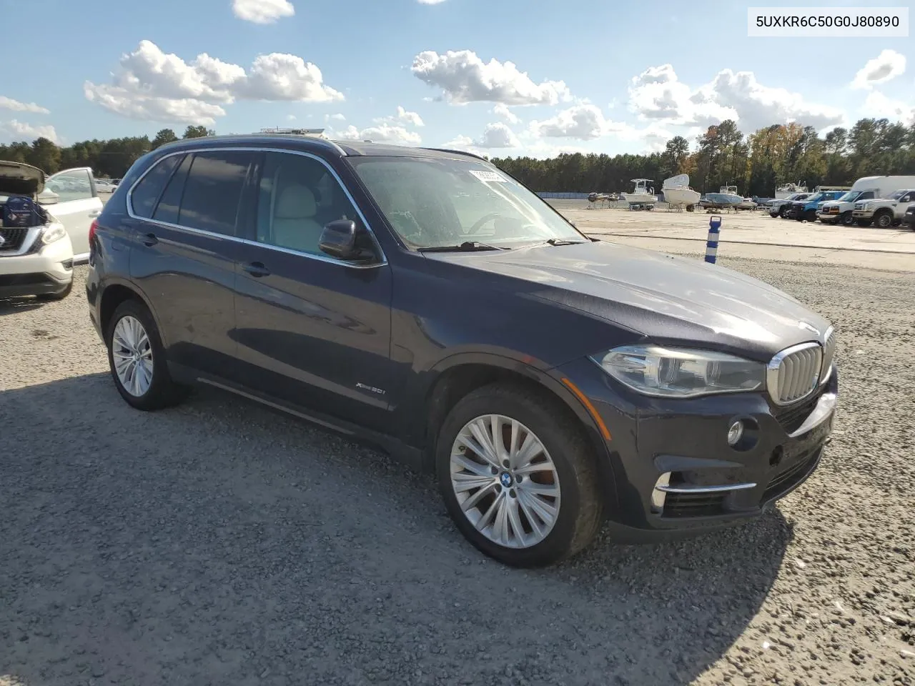 2016 BMW X5 xDrive50I VIN: 5UXKR6C50G0J80890 Lot: 78626354