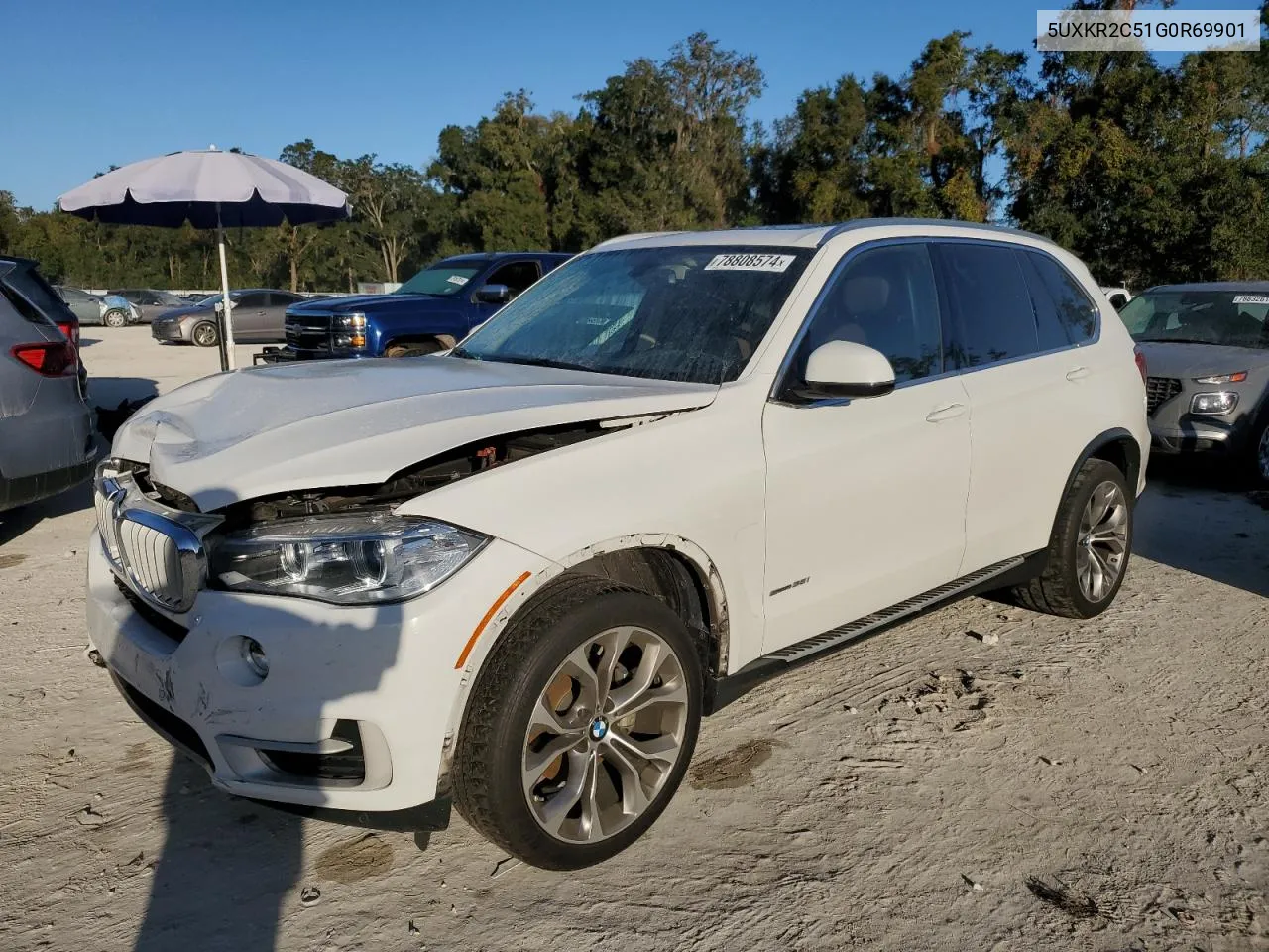 2016 BMW X5 Sdrive35I VIN: 5UXKR2C51G0R69901 Lot: 78808574