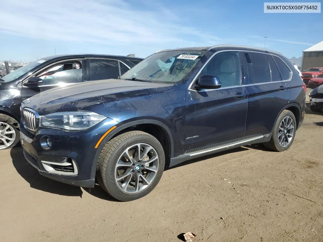 2016 BMW X5 Xdr40E VIN: 5UXKT0C5XG0F75452 Lot: 79103334