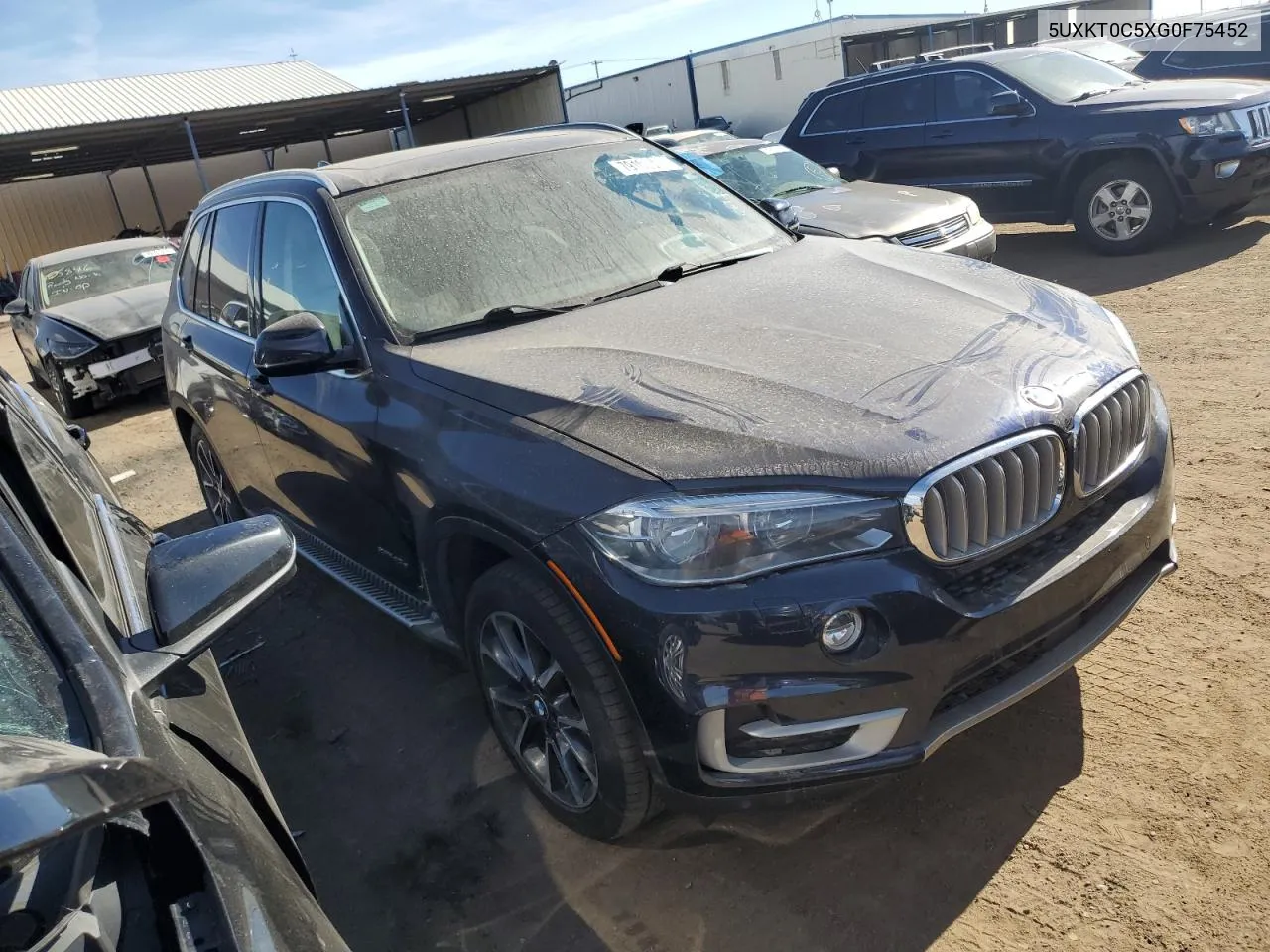 2016 BMW X5 Xdr40E VIN: 5UXKT0C5XG0F75452 Lot: 79103334