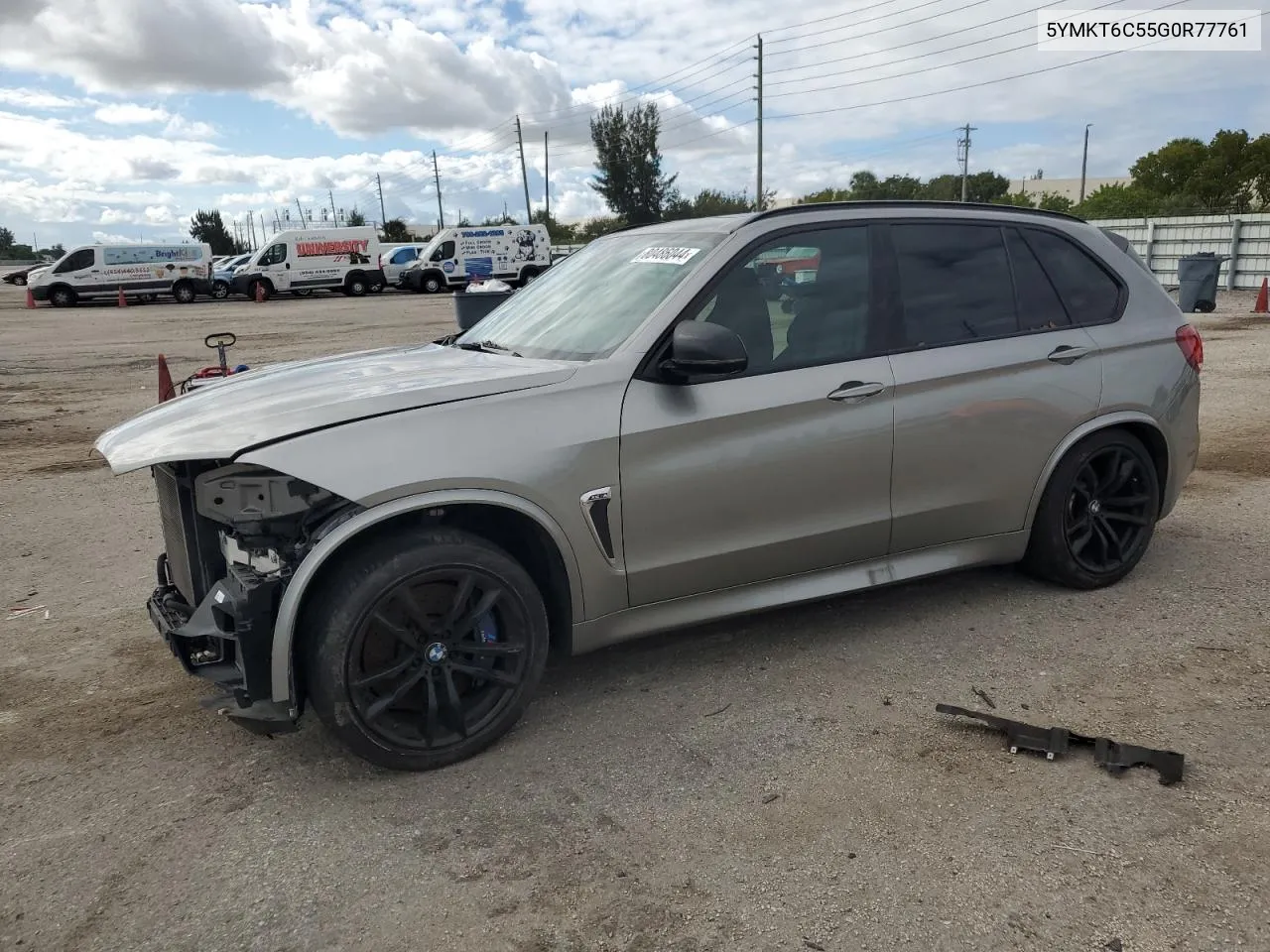 2016 BMW X5 M VIN: 5YMKT6C55G0R77761 Lot: 80486044