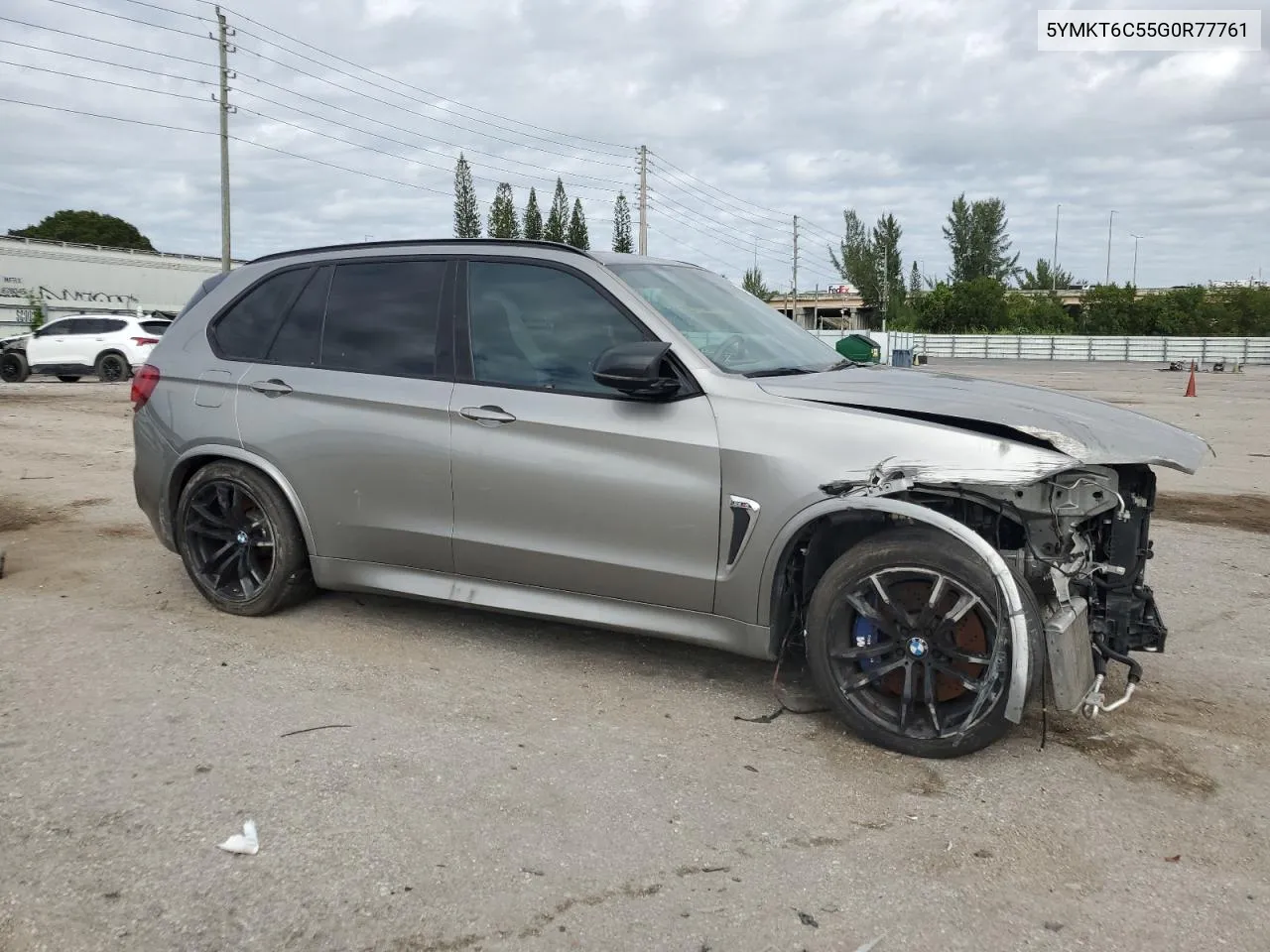 2016 BMW X5 M VIN: 5YMKT6C55G0R77761 Lot: 80486044