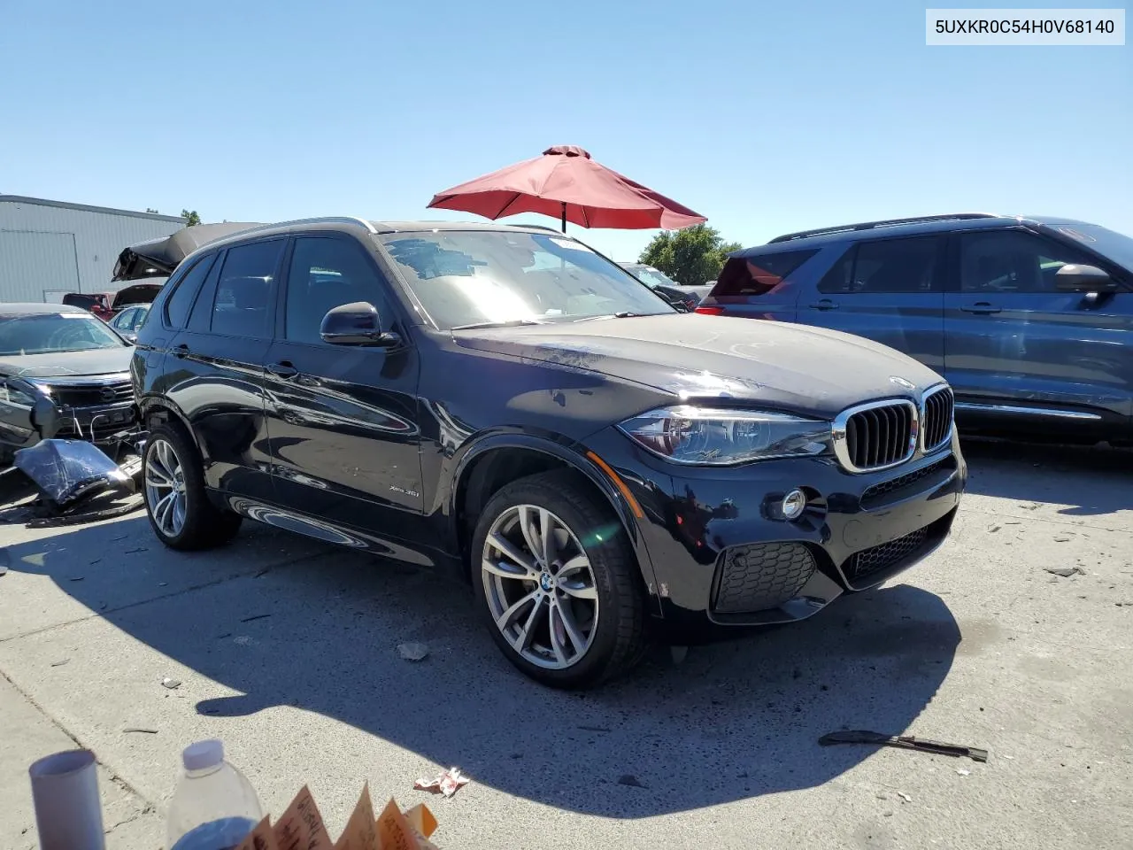 2017 BMW X5 xDrive35I VIN: 5UXKR0C54H0V68140 Lot: 60888704