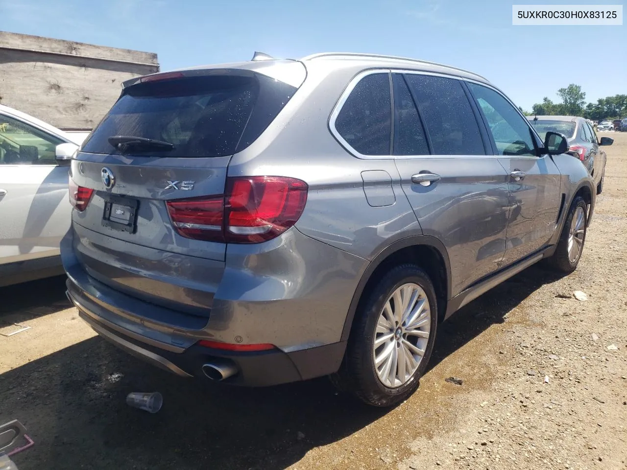 2017 BMW X5 xDrive35I VIN: 5UXKR0C30H0X83125 Lot: 61323524