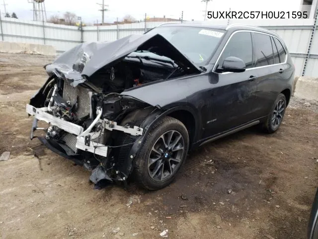 5UXKR2C57H0U21595 2017 BMW X5 Sdrive35I