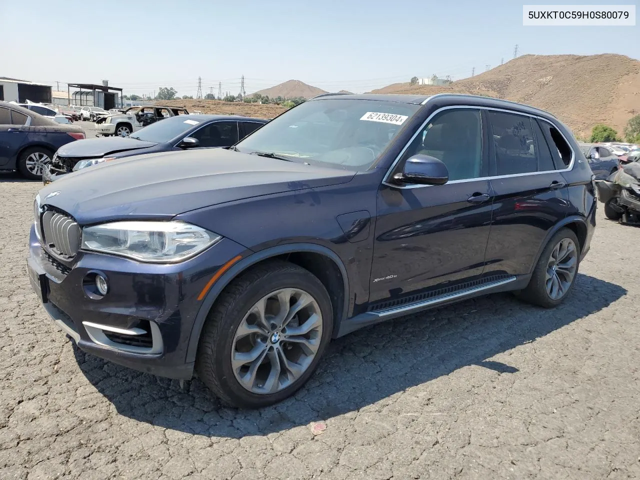 2017 BMW X5 Xdr40E VIN: 5UXKT0C59H0S80079 Lot: 62139304