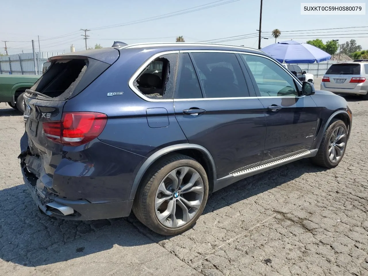 2017 BMW X5 Xdr40E VIN: 5UXKT0C59H0S80079 Lot: 62139304