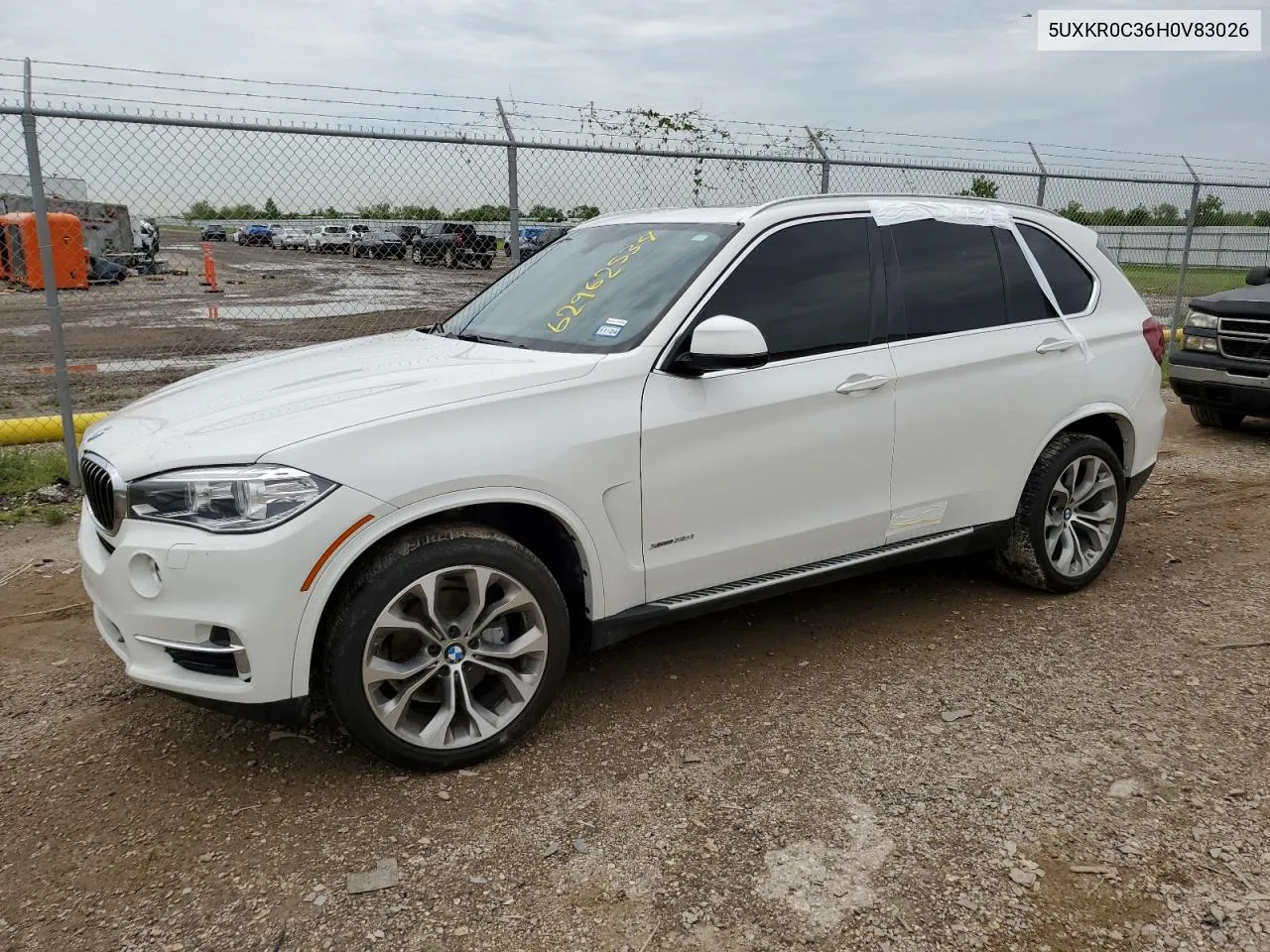 2017 BMW X5 xDrive35I VIN: 5UXKR0C36H0V83026 Lot: 62962534