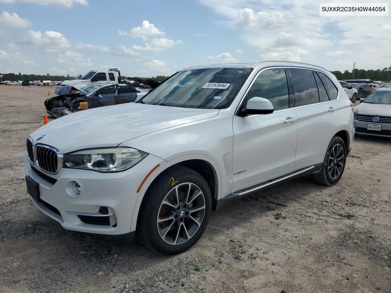 2017 BMW X5 Sdrive35I VIN: 5UXKR2C35H0W44054 Lot: 63353694