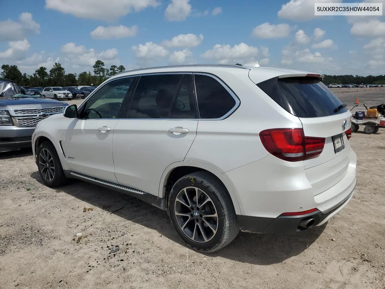 2017 BMW X5 Sdrive35I VIN: 5UXKR2C35H0W44054 Lot: 63353694