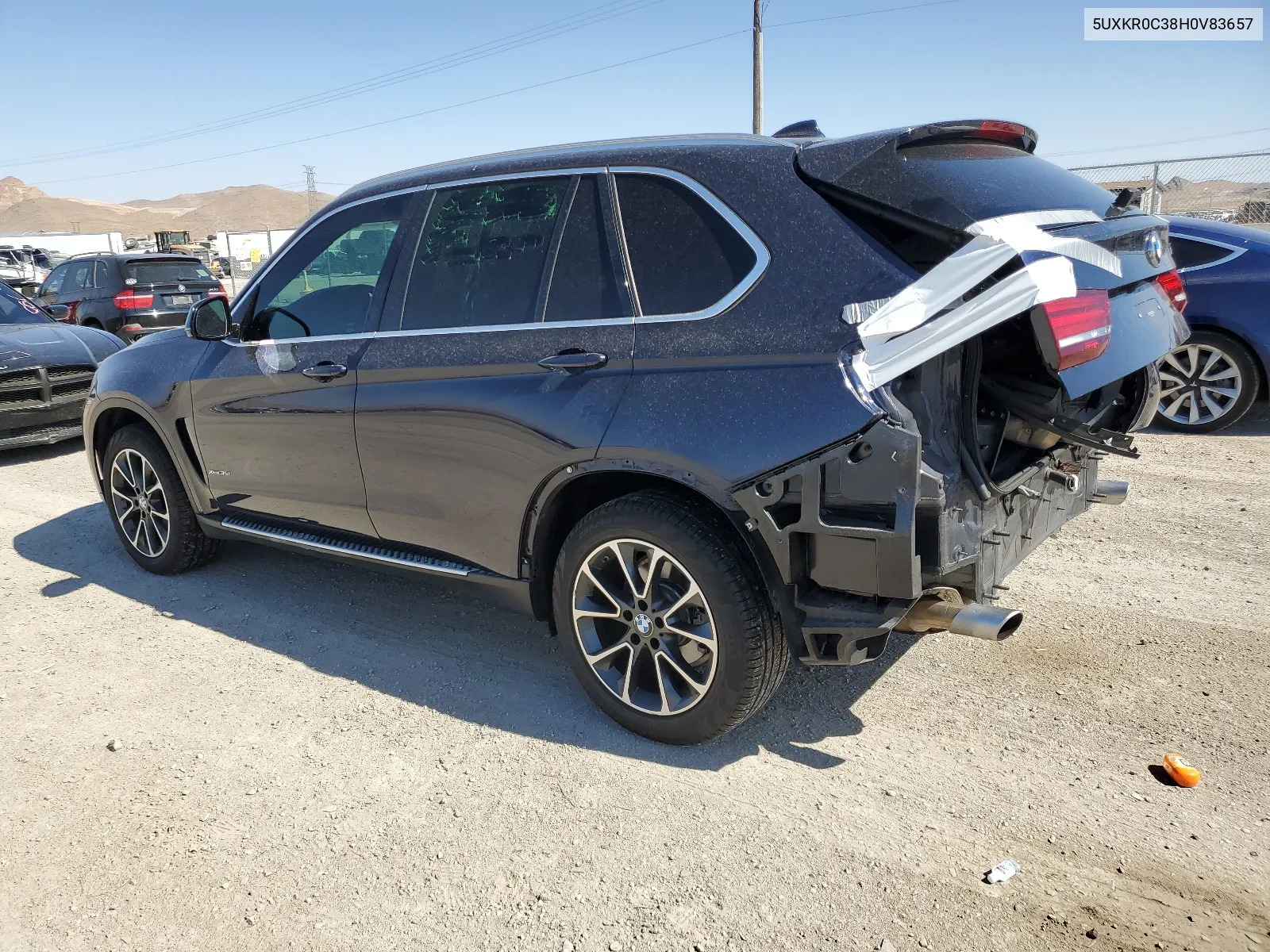 2017 BMW X5 xDrive35I VIN: 5UXKR0C38H0V83657 Lot: 65184394