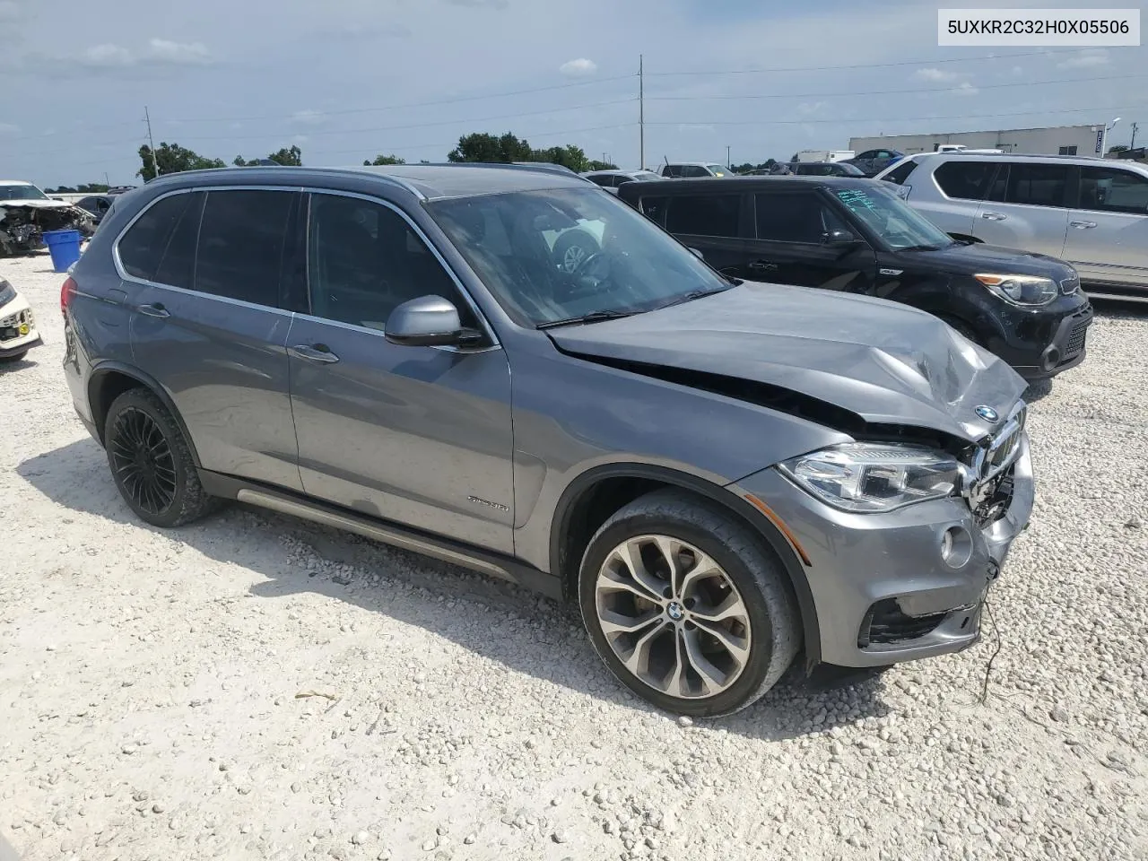 5UXKR2C32H0X05506 2017 BMW X5 Sdrive35I