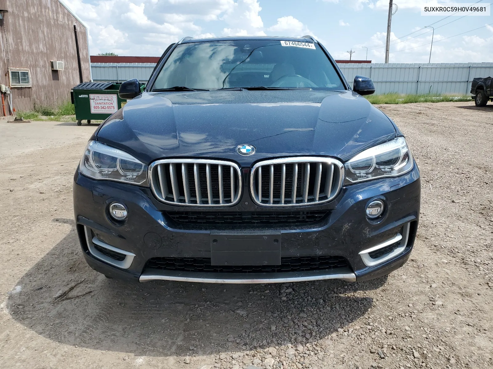 2017 BMW X5 xDrive35I VIN: 5UXKR0C59H0V49681 Lot: 67466544