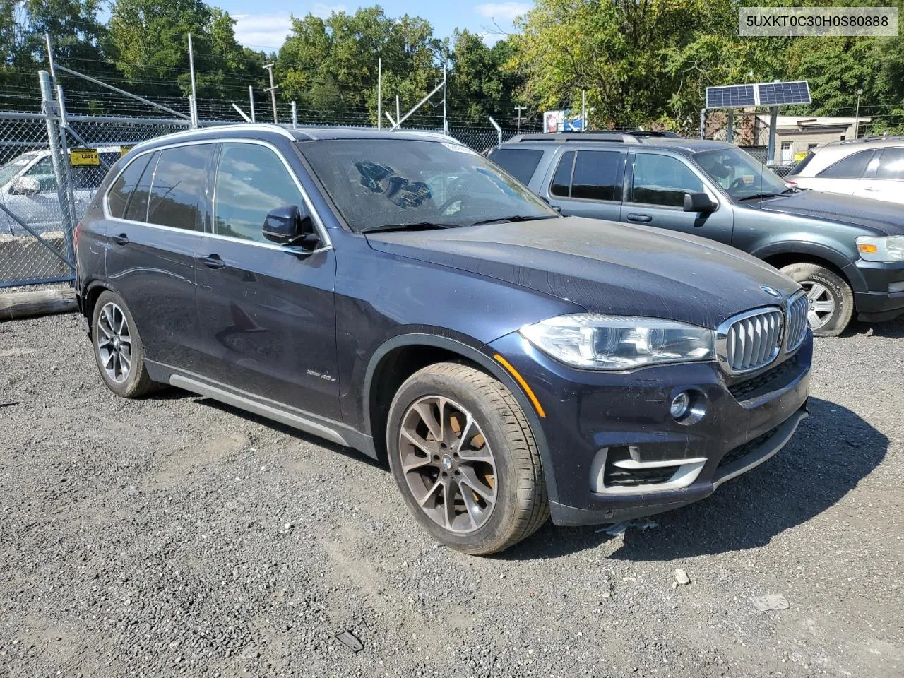 5UXKT0C30H0S80888 2017 BMW X5 Xdr40E