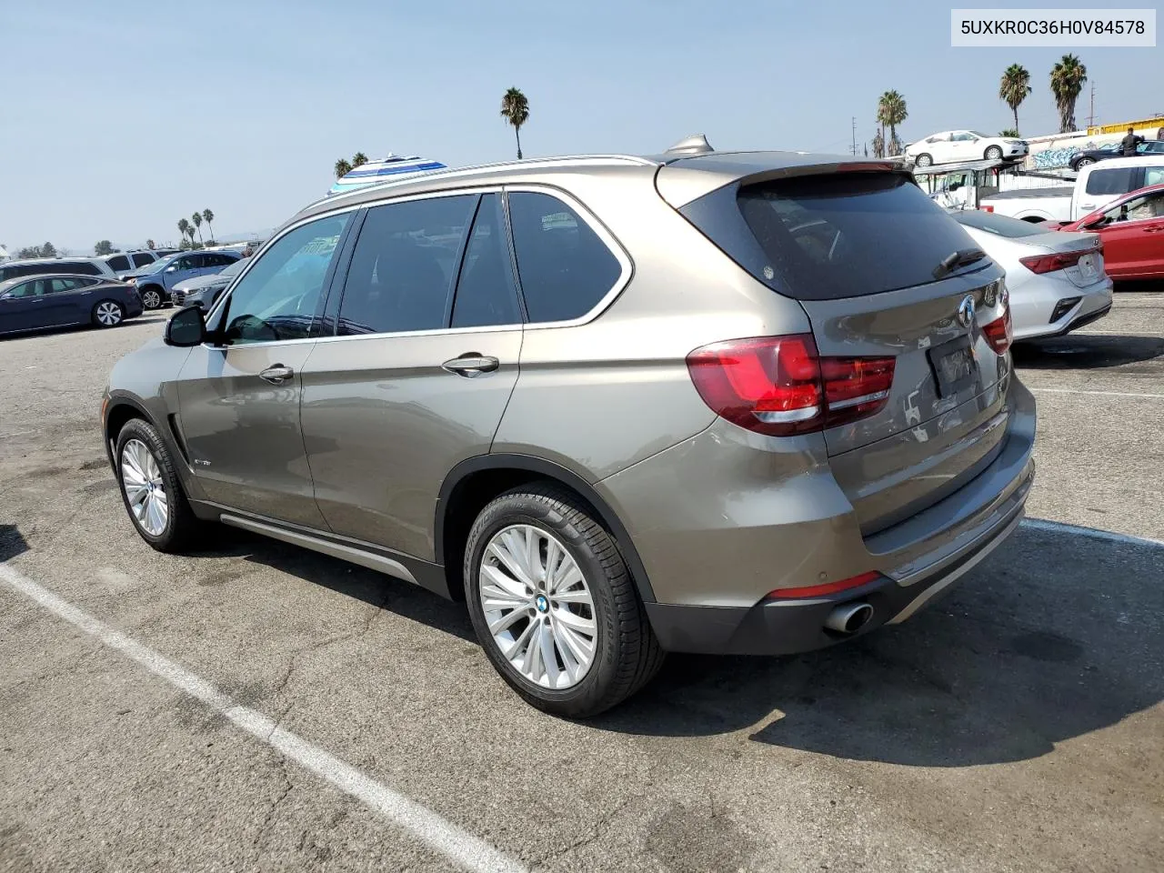 2017 BMW X5 xDrive35I VIN: 5UXKR0C36H0V84578 Lot: 70787564