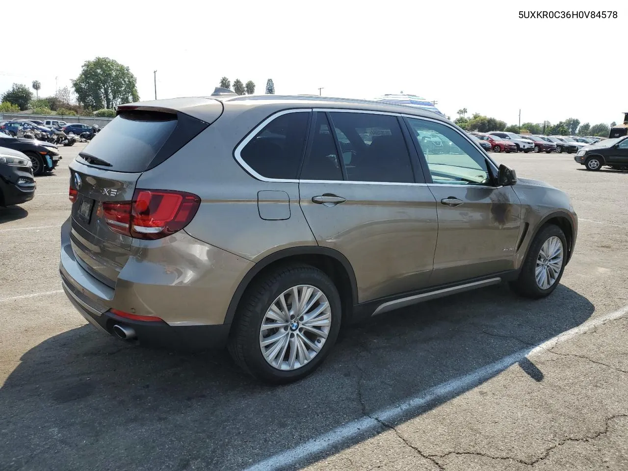 2017 BMW X5 xDrive35I VIN: 5UXKR0C36H0V84578 Lot: 70787564