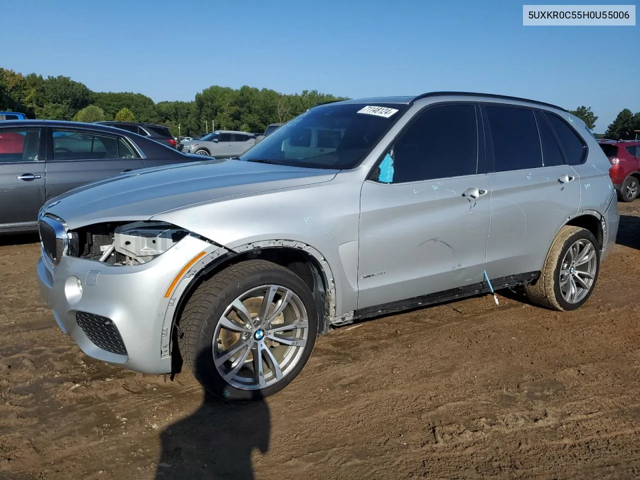 2017 BMW X5 xDrive35I VIN: 5UXKR0C55H0U55006 Lot: 71148124