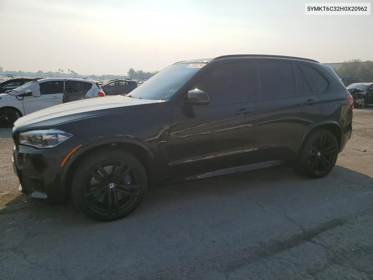 2017 BMW X5 M VIN: 5YMKT6C32H0X20962 Lot: 71284294