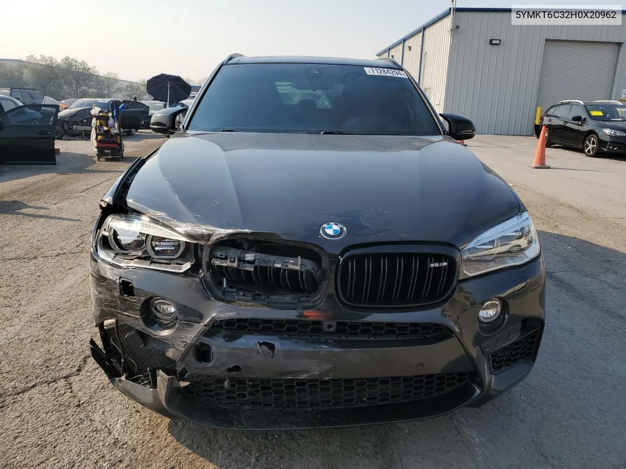 2017 BMW X5 M VIN: 5YMKT6C32H0X20962 Lot: 71284294